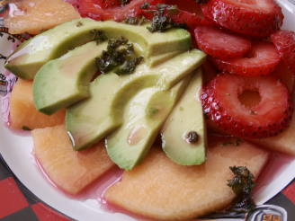 Strawberry, Melon & Avocado Salad