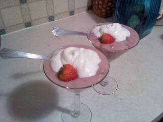 Lilly Belle's Strawberry Pudding