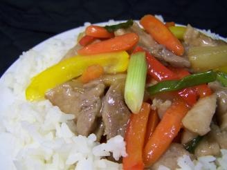 Stir-Fried Pork With Sweet and Sour Sauce