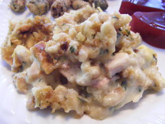 Chicken and Stuffing Bake