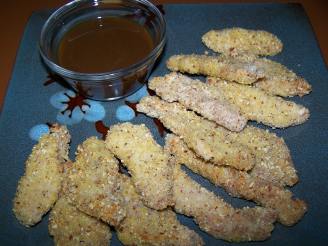 Almond Crusted Pork With Honey Dijon Dipping Sauce