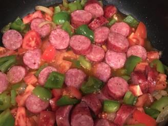 Venison Sausage Creole