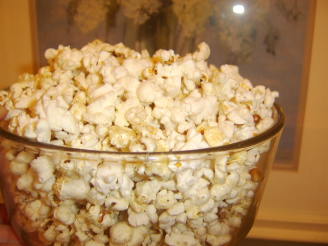 Black Pepper and Parm Cheesy Popcorn