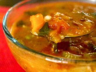 Crock Pot Vegetarian Minestrone Soup