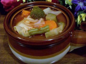 Hedda's Hearty Vegetable Soup - 0-1 Ww Points
