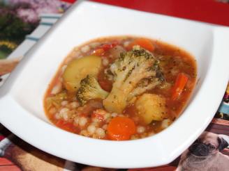 Crock Pot Vegetable Barley Soup