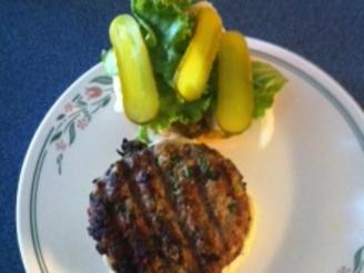 Low Fat Spinach Turkey Burgers