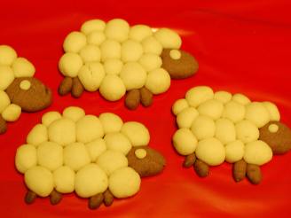 Sheepy Cookies (Or Sugar Cookie Dough to Shape As You Wish)
