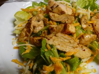 Easiest Chicken Fajita Salad