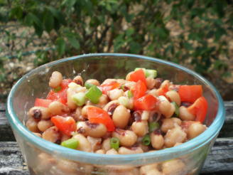 Quick and Easy Black Eyed Pea Salad