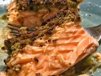 Pesto Crusted Salmon