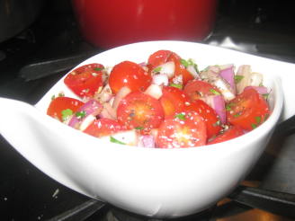 Balsamic Marinated Tomatoes
