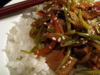 Asian Pork & Veggie Stir Fry