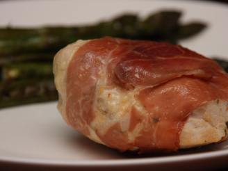 Edam and Tomato Chicken Parcels