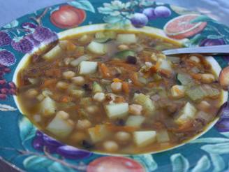 Chickpea, Pancetta and Winter Vegetable Soup