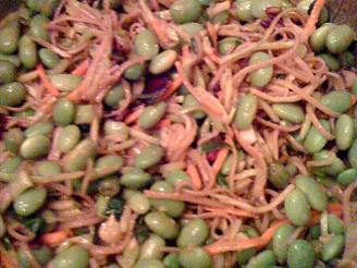Soba Noodle Salad With Edamame and Miso Dressing