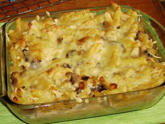Creamy Baked Penne and Chicken With Mushrooms  (Oamc)