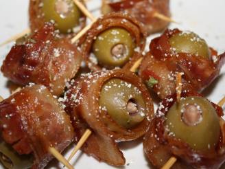Bacon-Wrapped Olives