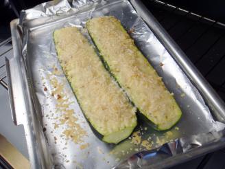 Baked Zucchini With Parmesan