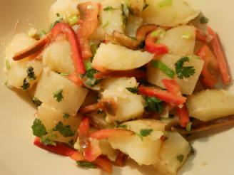 Warm Asian Potato Salad