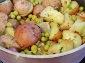 Nye Kartofler Og Ærte Salat (Pea and New Potato Salad)