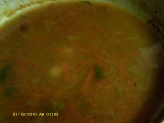 Golden Vegetable Soup
