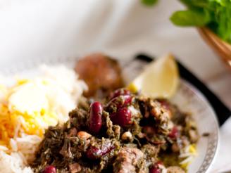 Persian Stew - Gormeh Sabzi