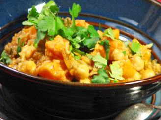 Middle Eastern Chickpea & Rice Stew