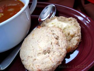 Two Cheese Scones With a Touch of Cayenne