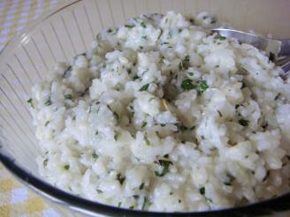 Creamy Rice With Lemon, Herbs, and Parmesan
