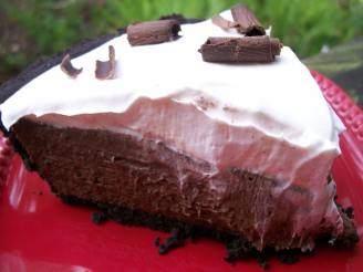 Chocolate Silk Pie With Marshmallow Meringue