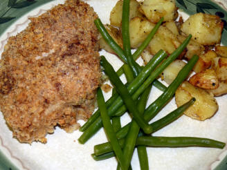 Chicken Maryland With a Baked Mustard Crust