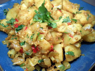 My Aloo Gobi - Curried Cauliflower and Potatoes