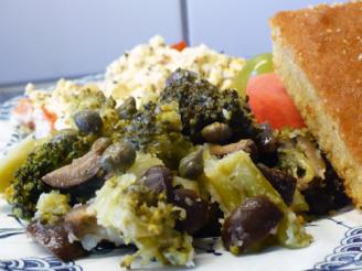 Broccoli With Lemon, Kalamata Olives and Capers