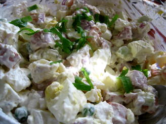 Traditional Colombian Potato Salad