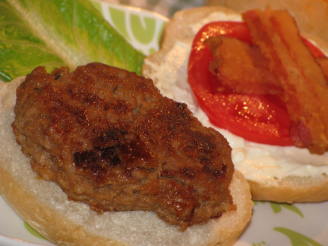 Sweet and Spicy Pork Burgers