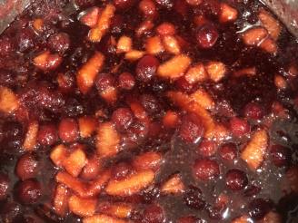 Grand Marnier Cranberry Sauce With Oranges
