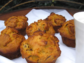 Honey Carrot and Date Muffins
