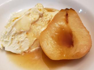 Roasted Pears with Vanilla & Grand Marnier