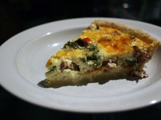 Bacon and Leek Quiche