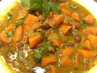 Sweet and Sour Curried Carrot