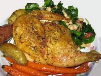 Bacon Herb Roasted Chicken