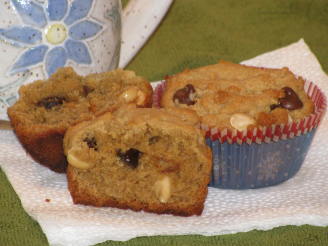 Oh so Yummy Peanut Butter Chocolate Chip Muffins