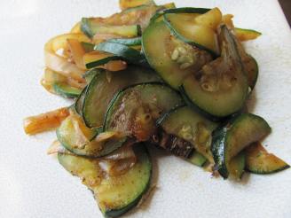 Simple Sherry Zucchini and Onions