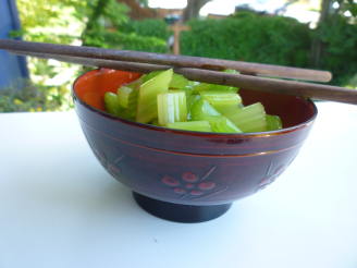Chinese Cold Celery Slices