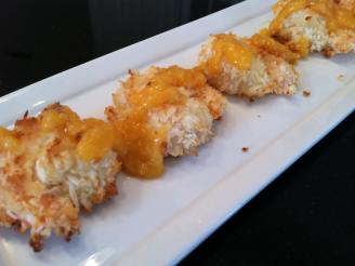 Baked Coconut Shrimp With Spicy Mango Sauce