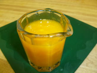Orange Liqueur Mango Sauce