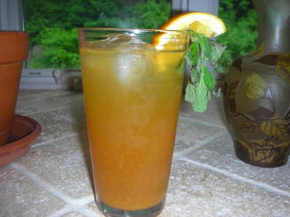 Agave-Sweetened Orange Tea