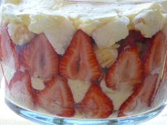 Strawberry-Lemon Angel Food Trifle