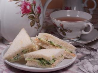 Cucumber and Dill Tea Sandwich